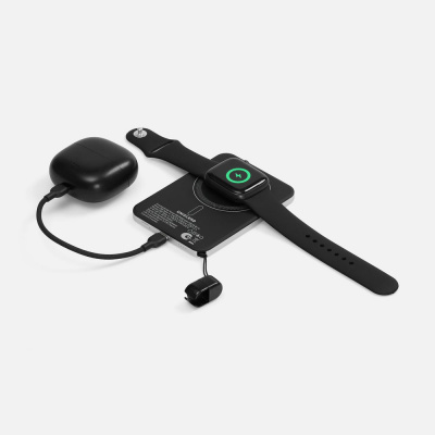 Аккумулятор с быстрой и беспроводной зарядкой Seven Mil, 5 000 мАч