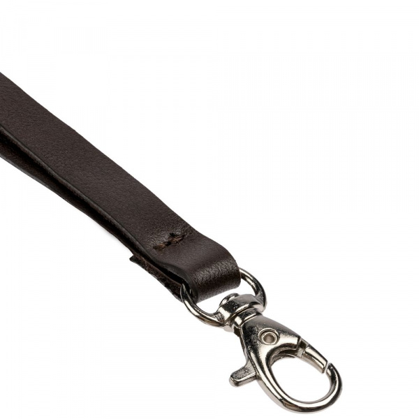 лента для бейджа leather long