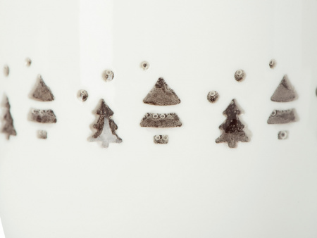 кружка с прозрачной глазурью «twinkling trees»