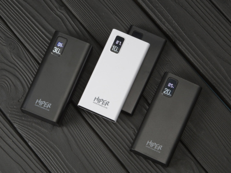 портативный внешний аккумулятор «fast», 30000 mah