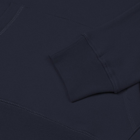 Толстовка с капюшоном унисекс Hoodie, темно-синяя, размер XL