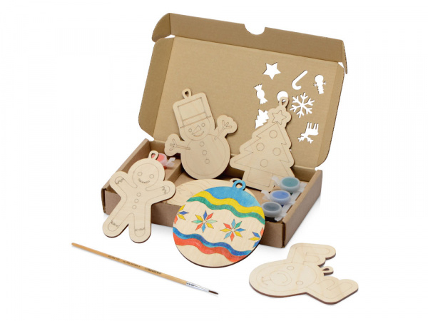 подарочный набор для раскрашивания «christmas toys»