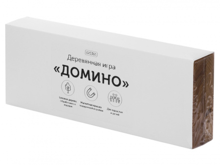 игра «домино» из массива бука