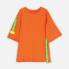 Футболка унисекс оверсайз Street Vibes, оранжевая, размер XL/XXL