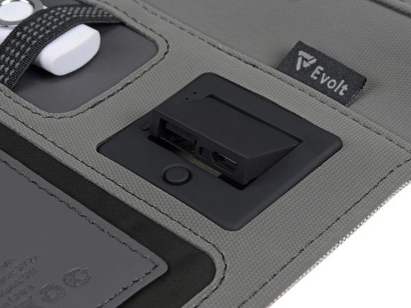 органайзер с беспроводной зарядкой «powernote», 5000 mah