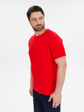 Футболка унисекс T-Bolka 180, красная, размер 3XL