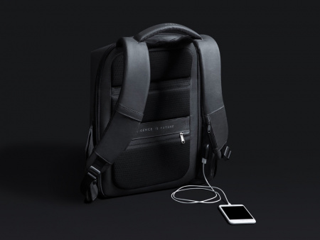 водостойкий антикражный рюкзак hipack для ноутбука 15.6"