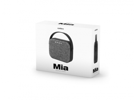 портативная колонка «mysound mia» с логотипом rombica
