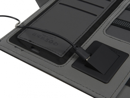 органайзер с беспроводной зарядкой «powernote», 5000 mah