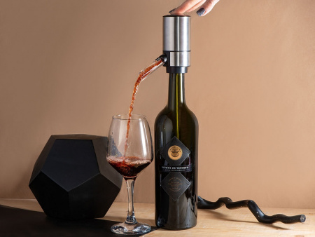 электрический аэратор-диспенсер для вина «wine delight»