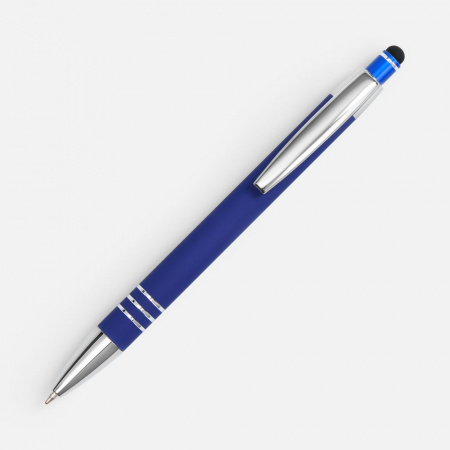 Ручка шариковая Sansen Soft Touch со стилусом