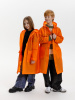 Дождевик детский RainDrop Kids, оранжевый, 10 лет (рост 130-140)