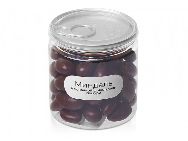 миндаль в молочной шоколадной глазури «glazura», 140 гр