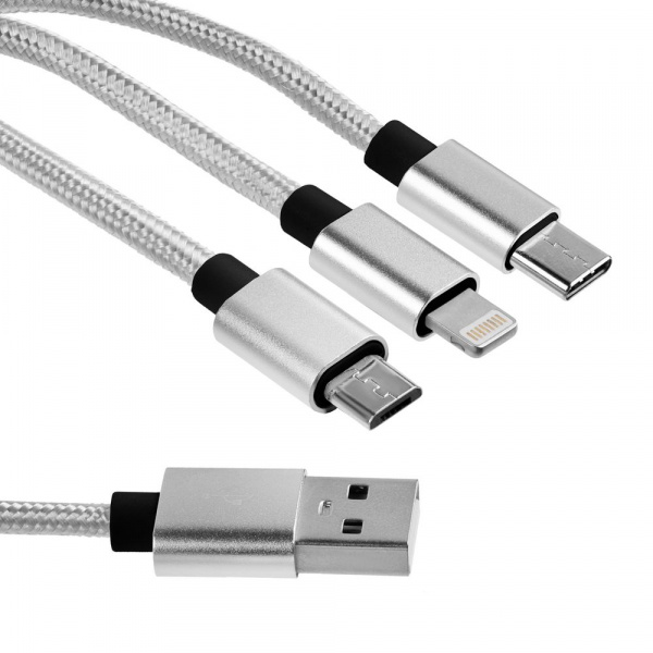 кабель triple charge в футляре