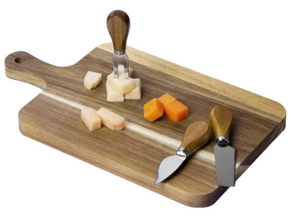 набор для сыра из акации «parmesan»