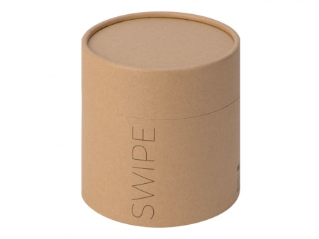 стальная кружка с двойными стенками и магнитным клапаном «swipe»