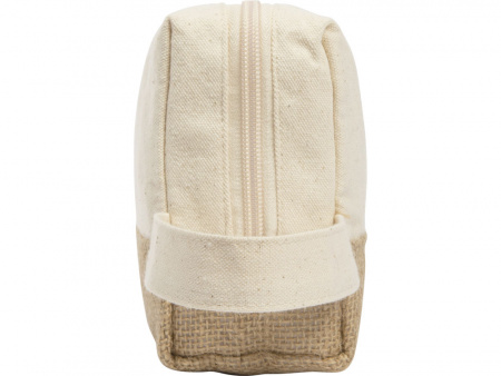 косметичка «jute» с ручкой из хлопка и джута