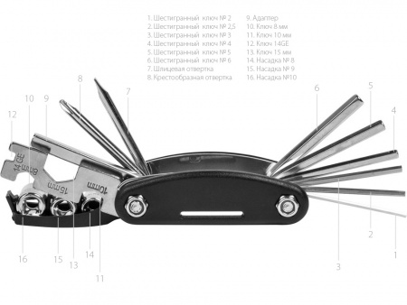 многофункциональный инструмент «multi-16»