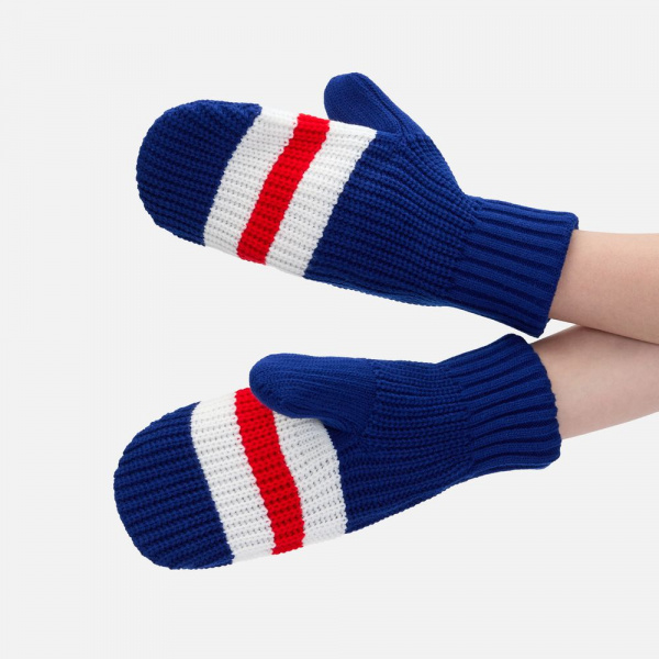 Варежки Winwear, темно-синие (кобальт), размер S/M