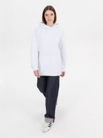 Худи оверсайз унисекс Outshine, белое, размер XL/2XL