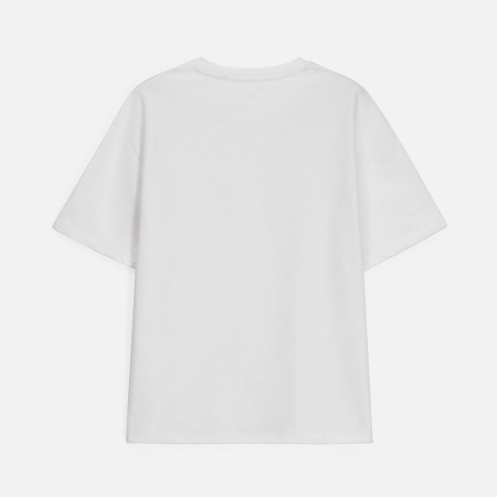 Футболка унисекс Durington, белая, размер 3XL/4XL