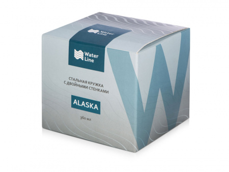 стальная кружка с двойными стенками «alaska»