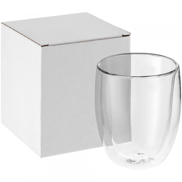 стакан с двойными стенками glass big bubble