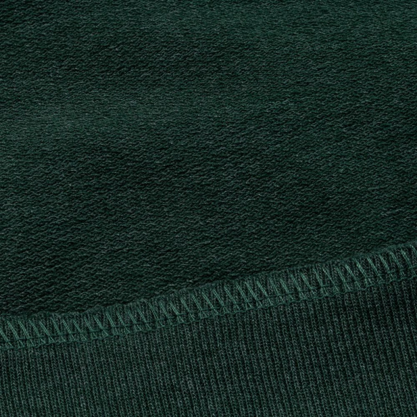 Толстовка с капюшоном унисекс Hoodie, темно-зеленый меланж, размер XS