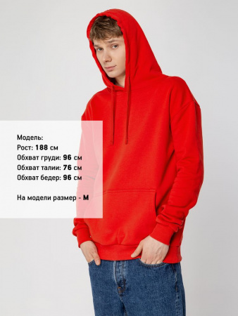 Худи Kirenga Heavy 2.0, красное, размер 4XL