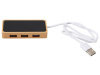 usb хаб с подсветкой лого «reedia s5», 3*usb, 1*type c