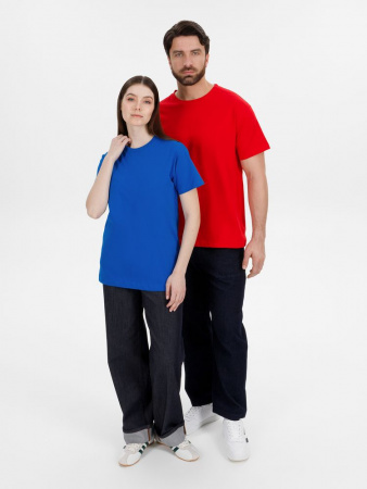 Футболка унисекс T-Bolka 180, красная, размер 3XL