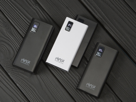 Портативный внешний аккумулятор «FAST», 30000 mAh