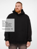 Худи Kulonga Oversize, черное, размер XS/S