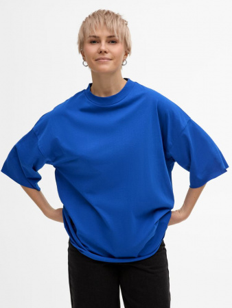 Футболка унисекс T1, синяя, размер XS/S