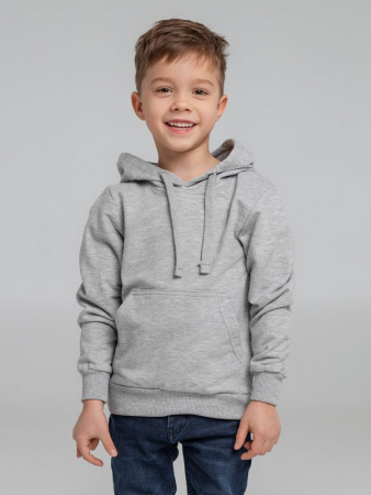 Худи детское Kirenga Kids 2.0, серый меланж, 8 лет