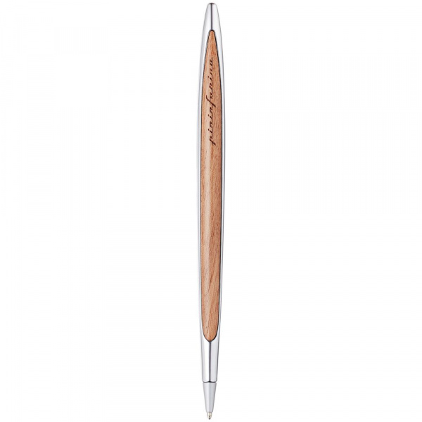 шариковая ручка cambiano shiny chrome walnut