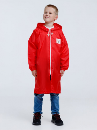 Дождевик детский Rainman Kids красный, 10-12 лет