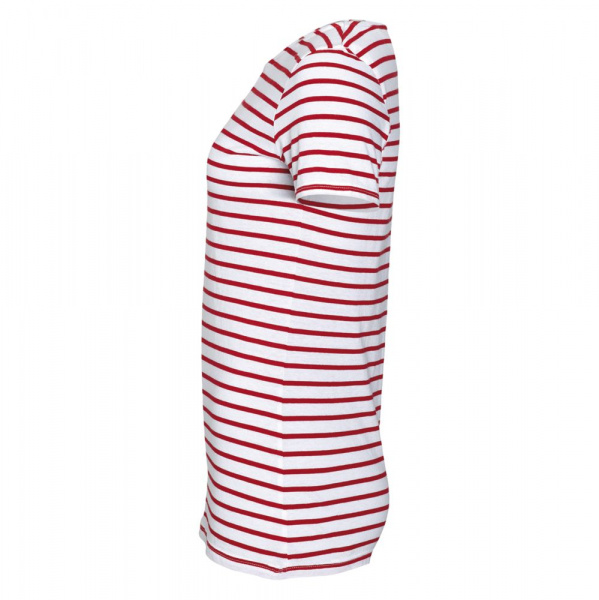 Футболка Miles Women белая с красным, размер XS