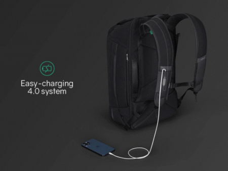 антикражный рюкзак-трансформер clickpack travlo для ноутбука 16"