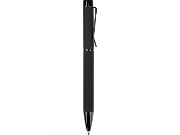металлическая шариковая ручка «black lama» soft-touch