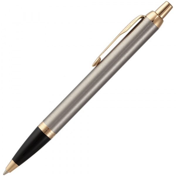 ручка шариковая parker im core k321 brushed metal gt m