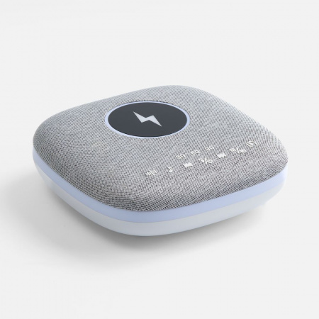 Bluetooth-колонка с беспроводной зарядкой и подсветкой Terrafonic